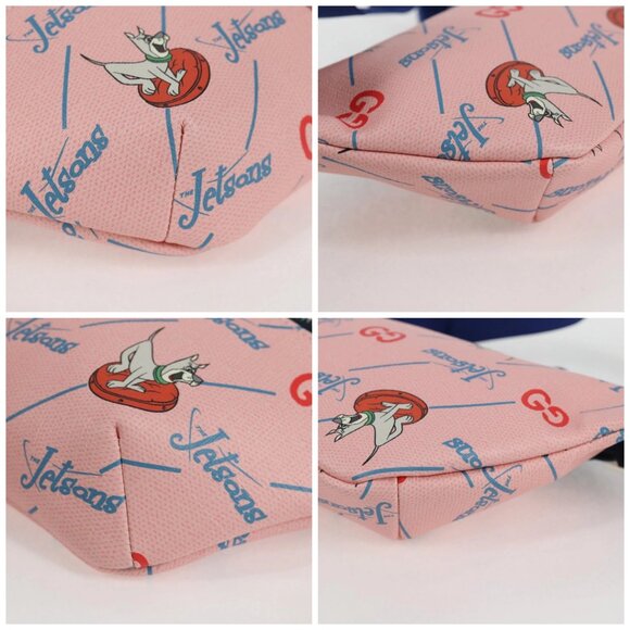 GUCCI Children GUCCIxThe Jetsons Waist bag PVC Pink Silver 502095 Auth 123063M - Picture 14 of 16